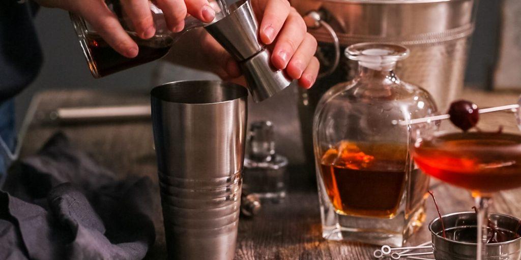 Provide bar tools at a BYOB party