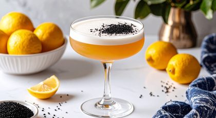 Black Sesame Cocktails: Nutty, Toasty & On-Trend
