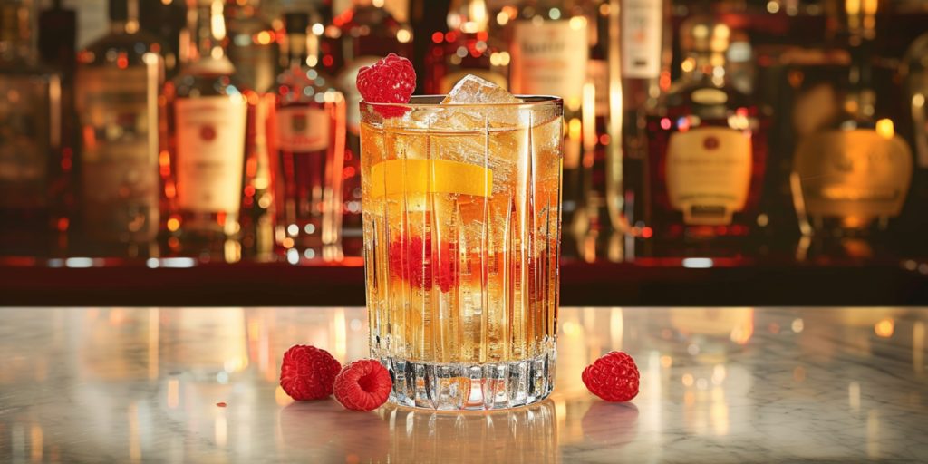 Grand Marnier cocktail served in a sleek glass with an orange twist garnish.