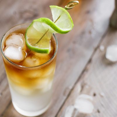 Dark ‘n Stormy Cocktail