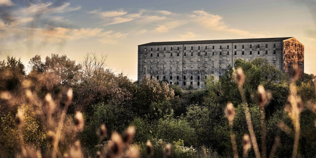 View of the Wild Turkey Distillery