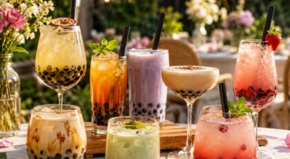 Jump on the Latest Boba Cocktail Trend with These Drinks